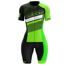 Macaquinho de Ciclismo Ultraboost Vezzo Vezzo Verde