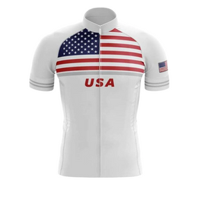 Camisa de Ciclismo Masculina dos Estados Unidos - EUA Ciclismo USA3