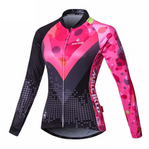 Blusa de Ciclismo Feminina MIEYCO Preto com Rosa