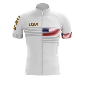 Camisa de Ciclismo Masculina dos Estados Unidos - EUA Ciclismo USA2