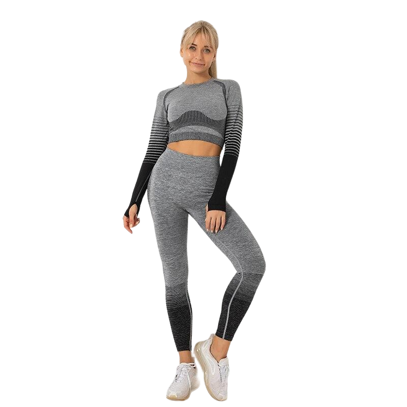 Conjunto Fitness Feminina de Academia Sem Costura