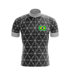 Camisa de Ciclismo Masculina do Brasil - BR Ciclismo BR4