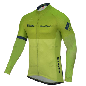 Blusa de Ciclismo Strava Anti-UV Verde