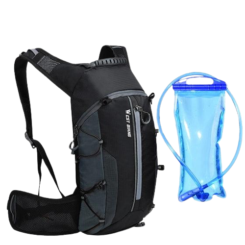 Mochila Camelback de Hidratação West Biking Cinza