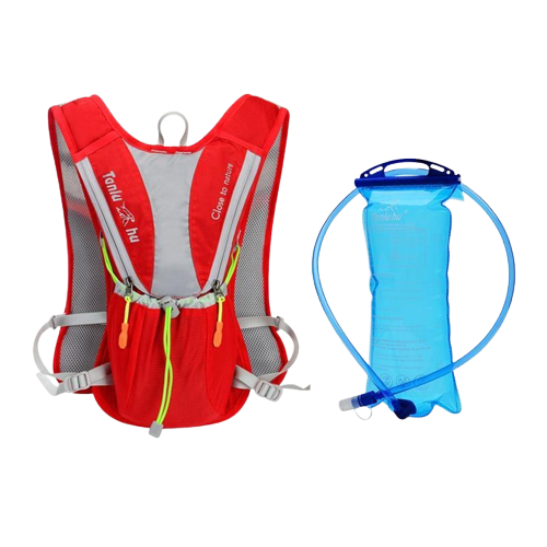 Mochila Camelback de Hidratação 2L para Corrida Vermelho