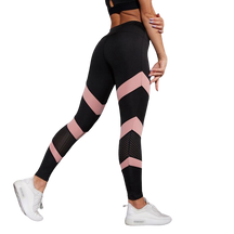 Legging Feminina Sport Fitness Preto c Rosa