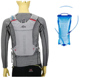 Mochila de Hidratação 1,5L Camelback para Ciclismo Ultraboost Cinza 1,5L