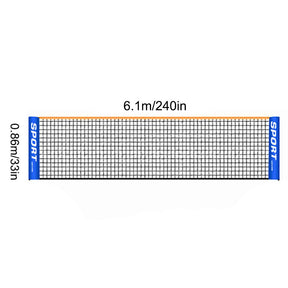Rede Portátil para Esportes - Vôlei, Tênis, Beach Tennis, Badminton