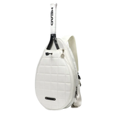 Mochila para Raquete de Beach Tennis e Padel - Raqueteira Profissional Plus Branco