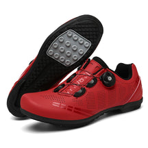 Sapato de Ciclismo Sem Tacos Pro Performance Speed Vermelho