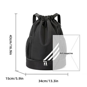 Mochila Esportiva para Bola Basquete Corrida Impermeável