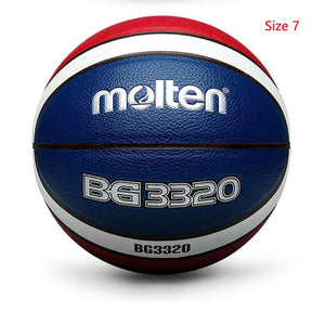 Bola Basquete de Couro Profissional Molten 7x BG3320