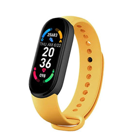 Relógio SmartWatch Fit Band Basic Amarelo