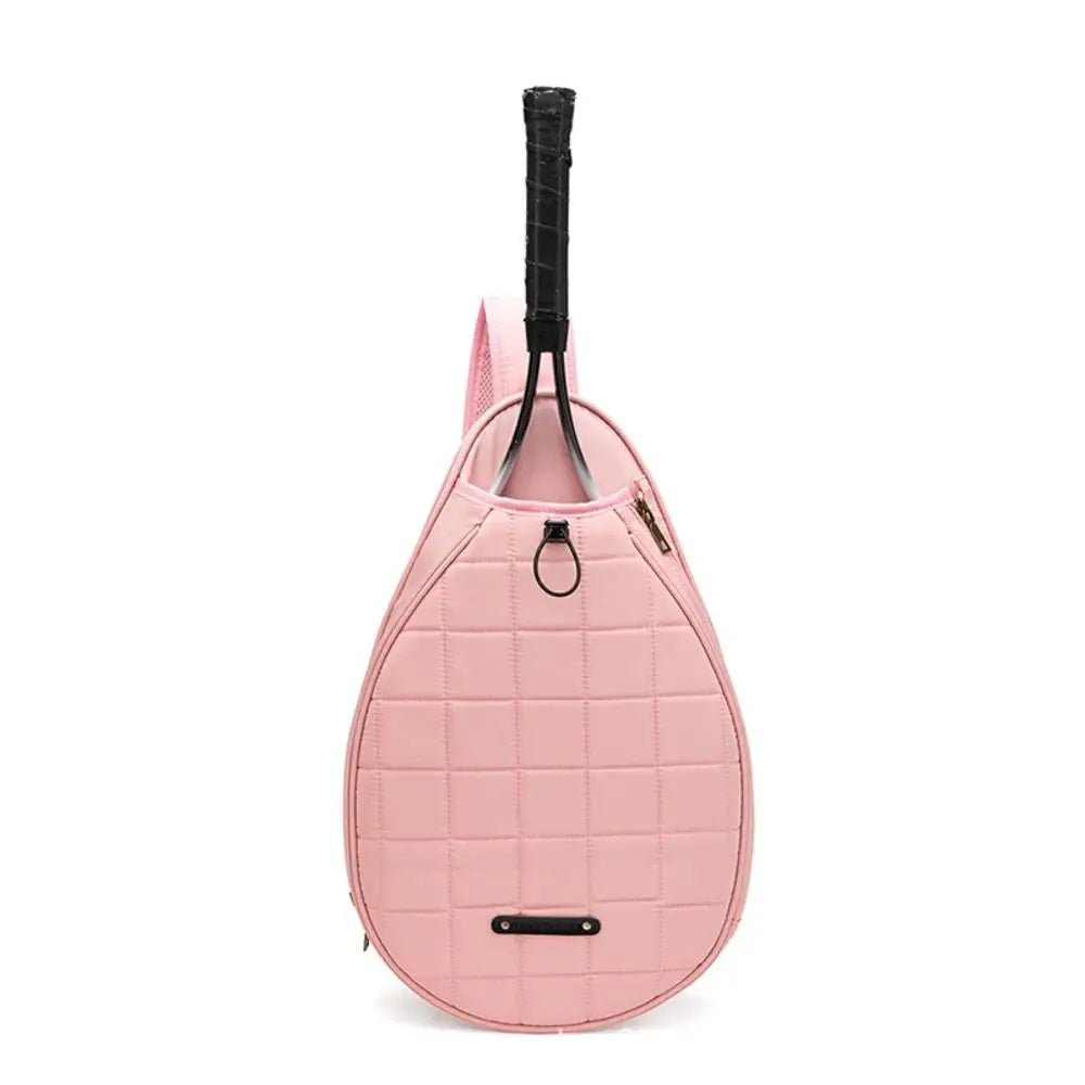 Mochila Raqueteira de Beach Tennis Crossbody Rosa