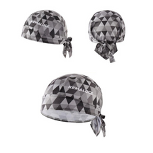 Bandana Ciclismo Ajustável Proteção UV50 Cinza