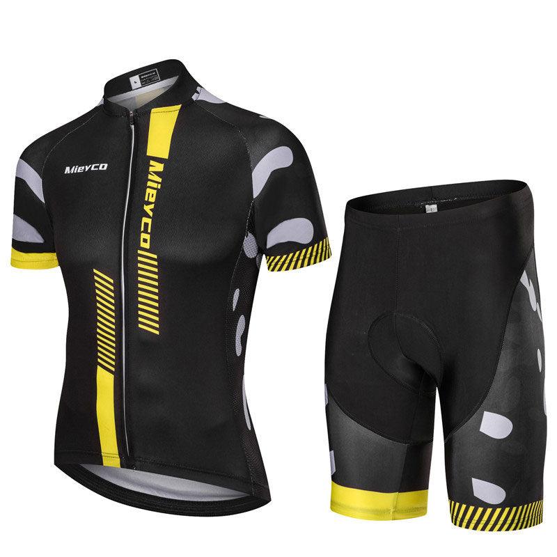 Conjunto de Ciclismo Masculino Mieyco Amarelo