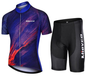 Conjunto de Ciclismo Masculino Mieyco Roxo