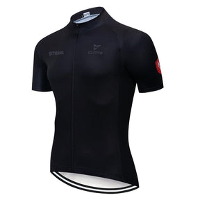 Camisa de Ciclismo Strava Classic Summer Preto