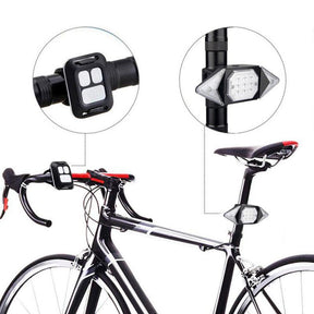 LED Traseira de Bicicleta Smart Controle Remoto