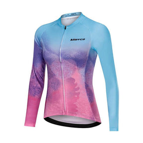 Blusa de Ciclismo Feminina MIEYCO Azul