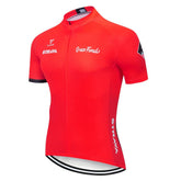 Camisa de Ciclismo Strava Classic Summer Vermelho