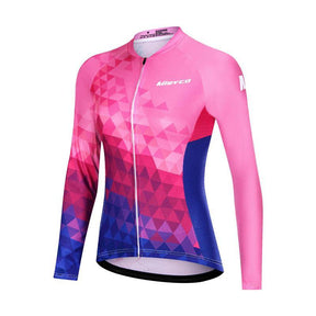 Blusa de Ciclismo Feminina MIEYCO Rosa