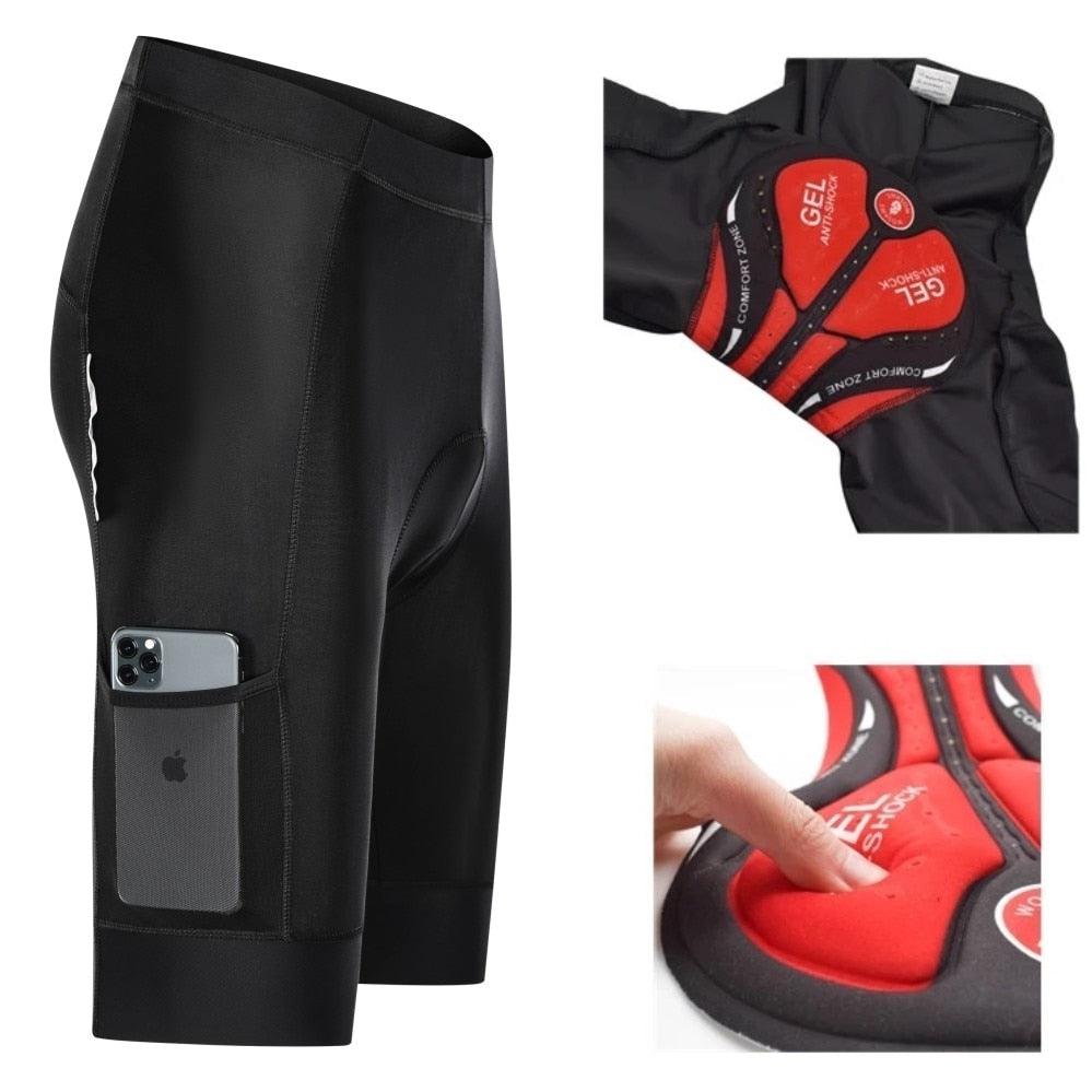 Bermuda de Ciclismo em Gel com Bolso Interno EVO