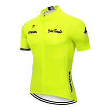 Camisa de Ciclismo Strava Classic Summer Amarelo