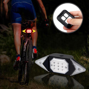 LED Traseira de Bicicleta Smart Controle Remoto