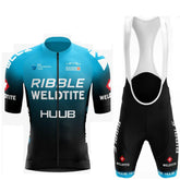 Conjunto de Ciclismo Masculino Team Sport Azul c Bretelle