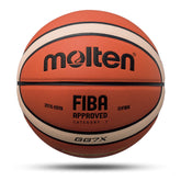 Bola de Basquete Molten Basketball FIBA de Couro Tamanho(Size) 7