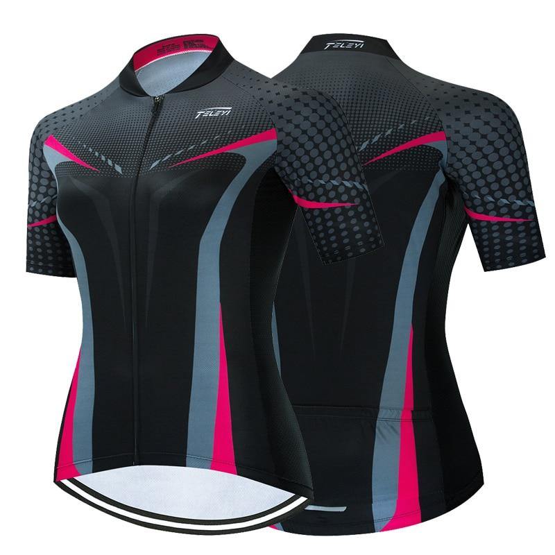 Camisa de Ciclismo Feminina Verão Ultraboost