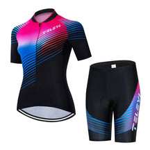 Conjunto Roupa de Ciclismo Feminino Pro Cycling Mix c Short.