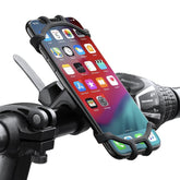 Suporte Universal de Celular para Bicicleta Safety Flexível Preto