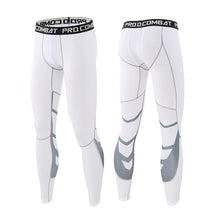 Calça de Compressão Fitness Workout Calça Branca