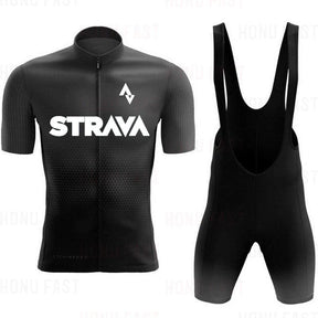 Conjunto de Ciclismo Strava Gradient Cinza