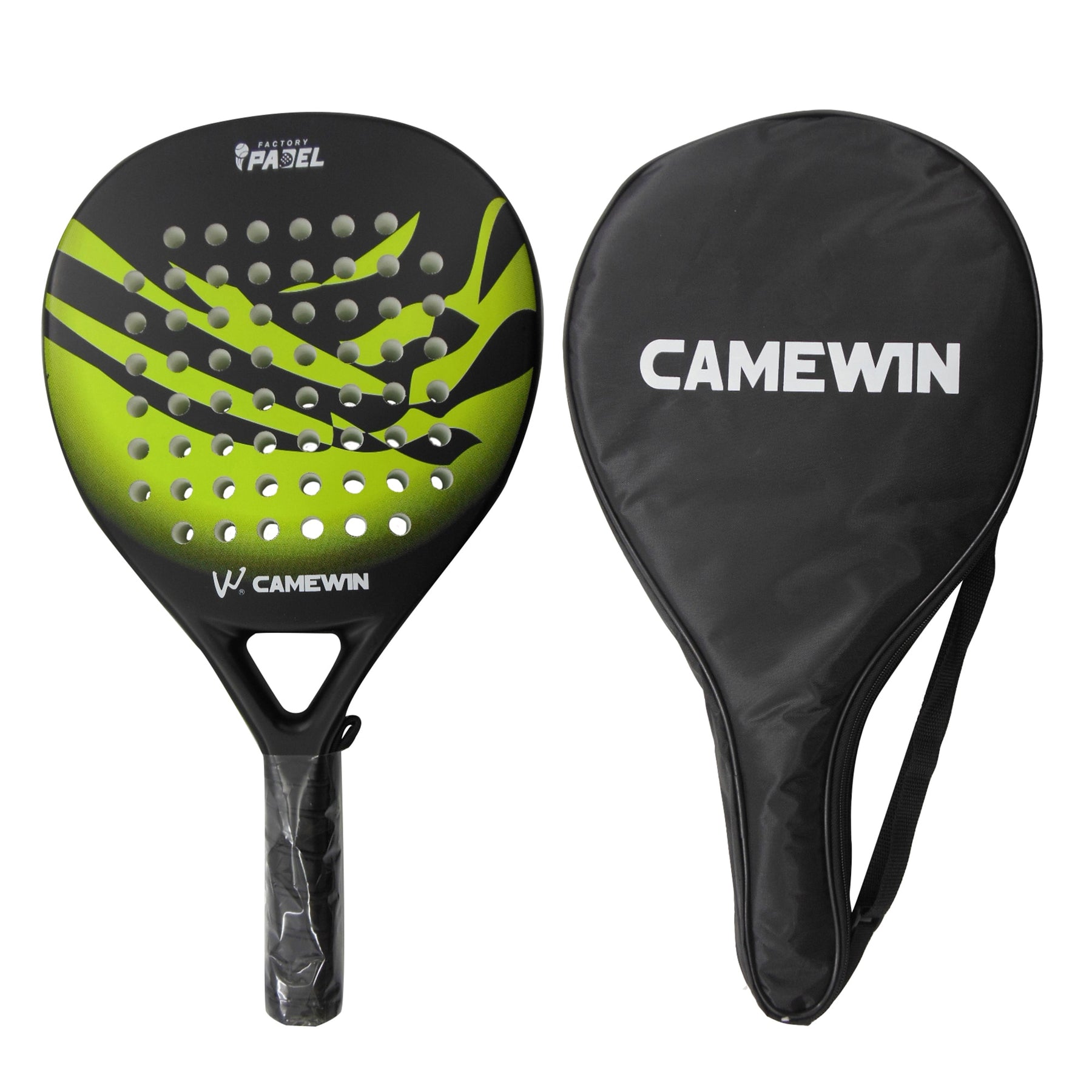 Raquete Padel Carbon Camewin 4013 Verde