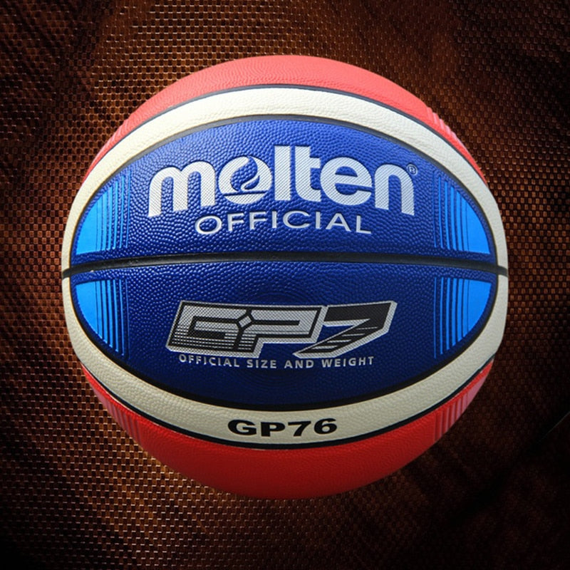 Bola de Basquete Molten GP76 de Couro Oficial