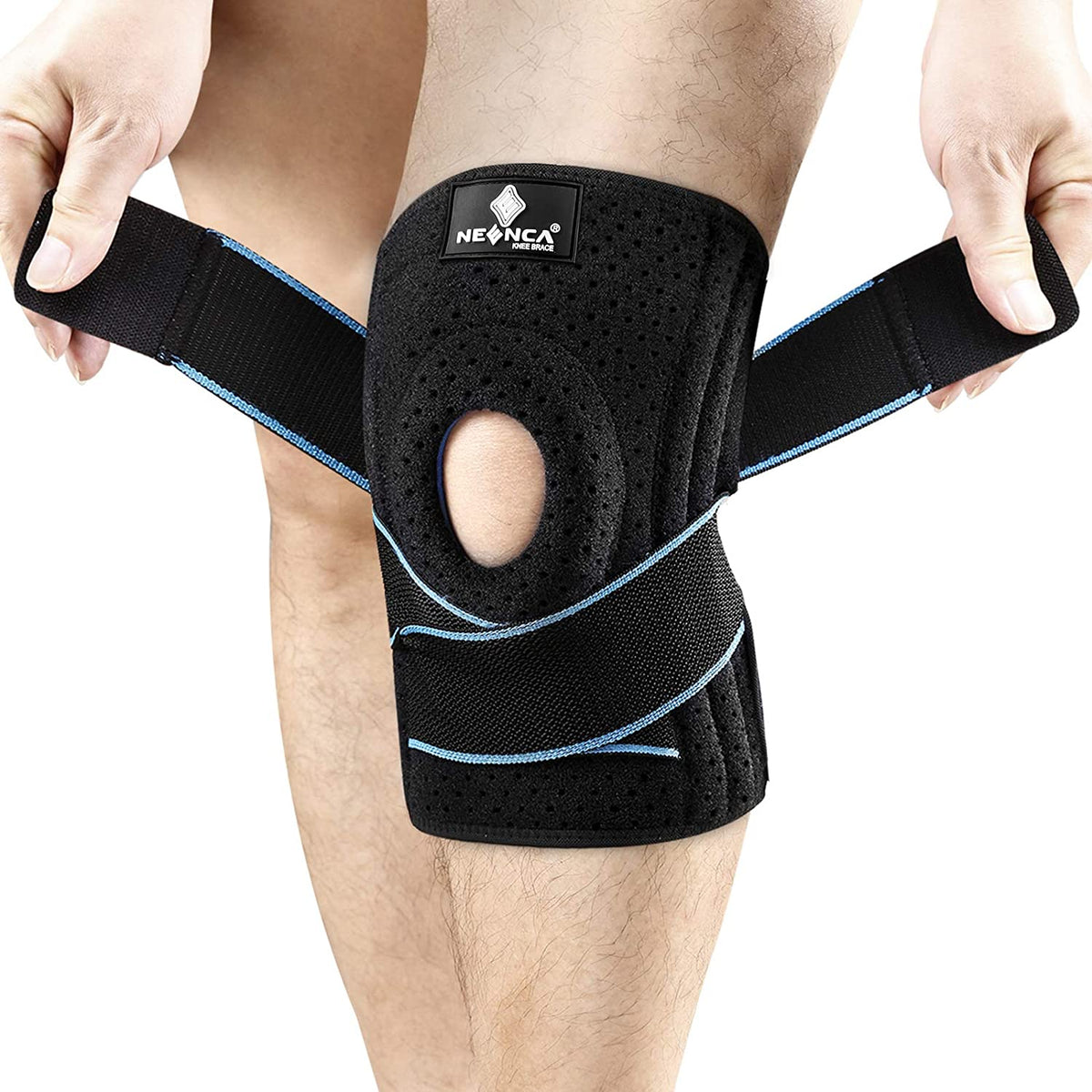 Joelheira Esportiva Ajustável Sport Recovery Preto