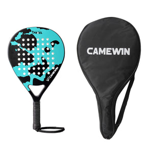 Raquete Padel Carbon Camewin 4013 Verde Água