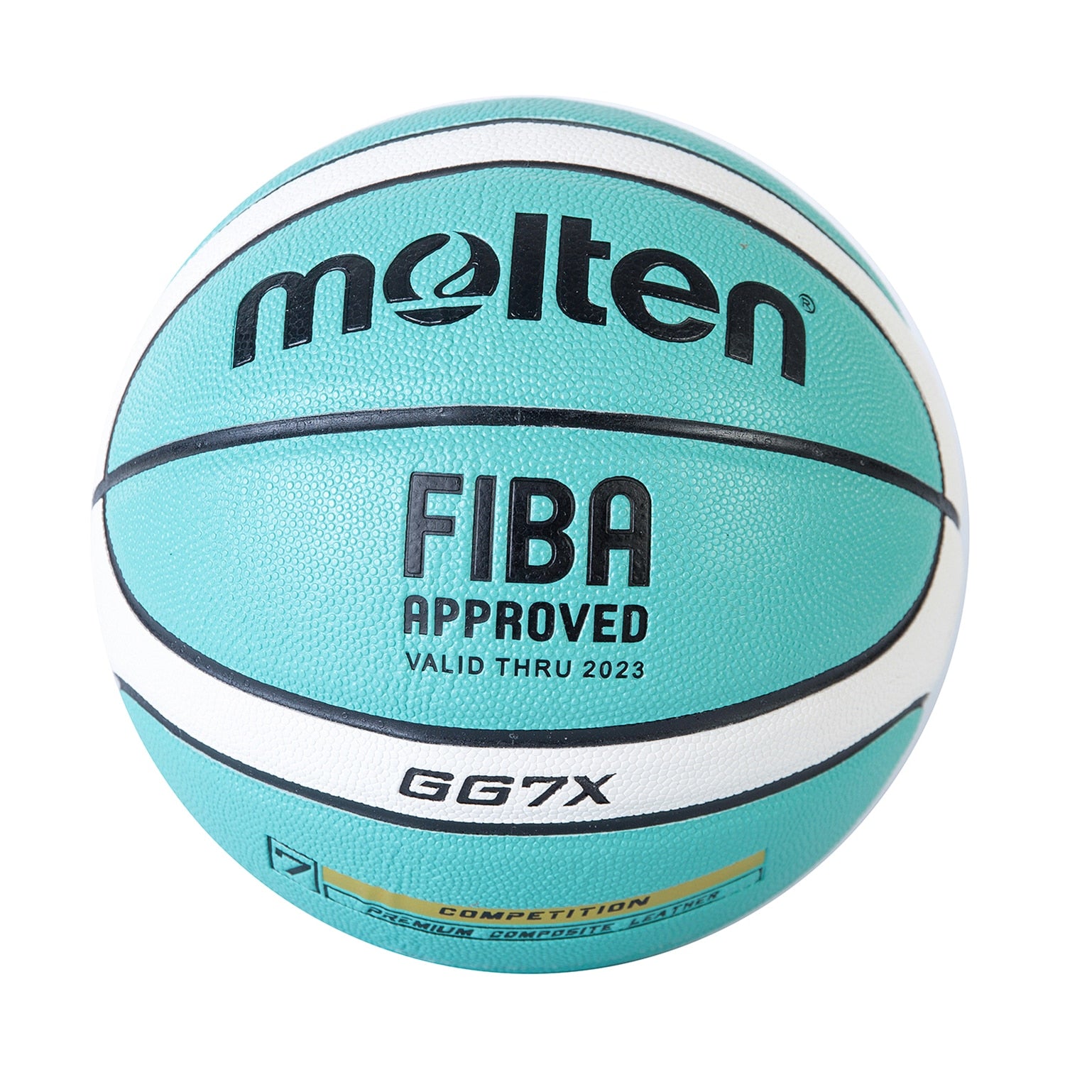 Bola de Basquete Molten Oficial FIBA Blue Edition de Couro